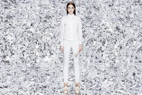 Acne Slender Poplin in White - Lyst