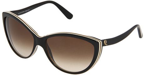 Alexander Mcqueen Acetate cateye frames with bowed arms in Brown (b) - Lyst