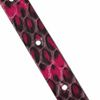 Alexander Mcqueen Elaphe and Brass Wrap Bracelet in Gold (fuchsia) - Lyst