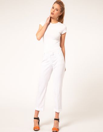  Asos Slim Cropped Ankle Grazer Trousers 