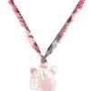 Aurelie Bidermann Mother Of Pearl Turtle Charm Bracelet in Multicolor (pearl) - Lyst