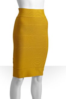 BCBGMAXAZRIA Cumin Banded Stretch Skirt - Lyst