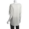 Bcbgmaxazria Sand and White Striped Slub Cottom Dolman Tshirt in Beige (sand) - Lyst