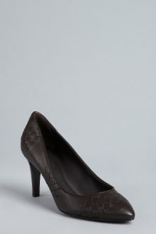 Bottega Veneta Express Intrecciato Leather Pointed Toe Pumps - Lyst