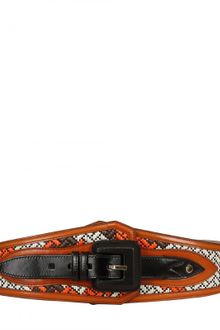 Burberry Prorsum High Waisted Leather Belt - Lyst