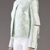 Christopher Kane Brocade Clean Splice Jacket in Green (mint) - Lyst