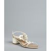 Dior Flower Detail Sandals in Beige (cream) - Lyst