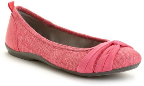Dkny Sophie Active Flats in Pink (bright pink metallic linen) - Lyst