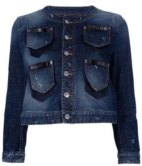 Dsquared2 Jacket in Blue - Lyst