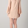 Elizabeth And James Mabel Dress in Beige - Lyst
