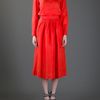 Giorgio Armani Vintage A Line Skirt in Orange - Lyst