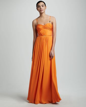 Hoaglund New York Sweetheart Belted Gown - Lyst