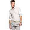 Hugo Boss Orien Slim Fit Print Shirt in White for Men (black) - Lyst
