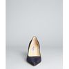 Jimmy Choo Navy Suede Aurora Pointed Toe Pumps in Blue (navy) - Lyst