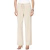 Jones New York Straight Leg Pull On Linen in Gray - Lyst