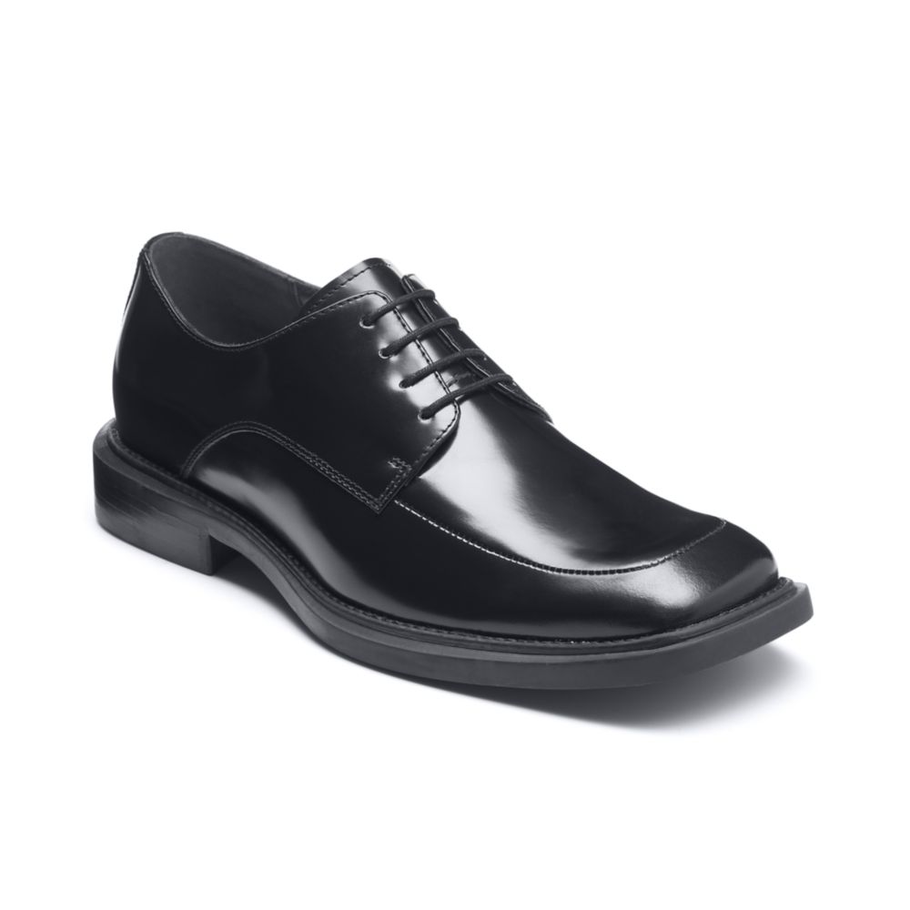 Kenneth Cole Silver Merge Oxford Dress Shoes in Black for Men (silver ...