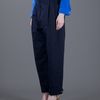 Kenzo High Waisted Trousers in Blue - Lyst