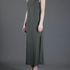 Lacoste Sleeveless Piquet Dress in Green - Lyst