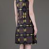 Marni Circle Dress in Brown - Lyst