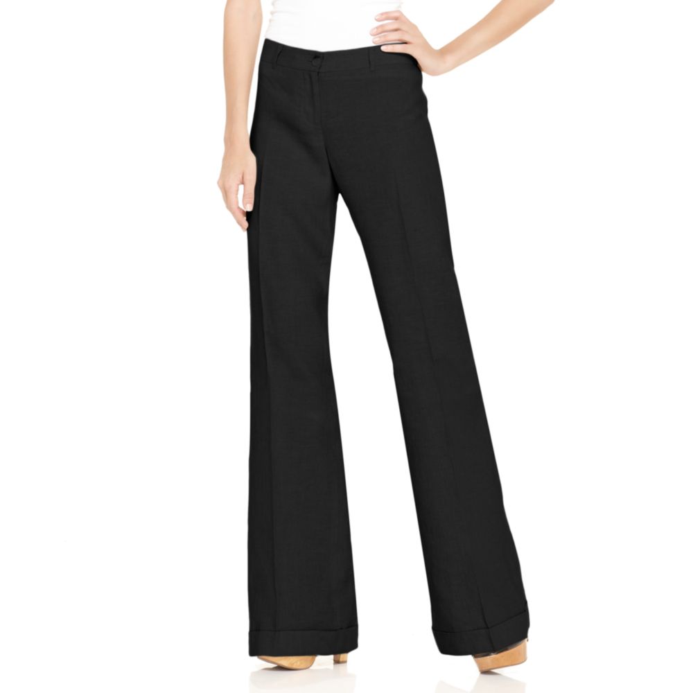 wide leg linen pants