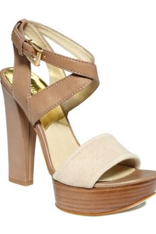 Michael Kors Nadina Platform Sandals - Lyst