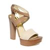 Michael Kors Nadina Platform Sandals in Beige (dark khaki) - Lyst