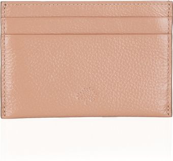 Mulberry Textured Leather Card Holder - Lyst
