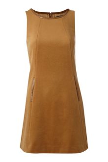 Pied A Terre Wool Shift Dress - Lyst
