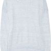 Rag & Bone Pamploma Marledknit Linen Sweater in Blue - Lyst