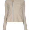 Rick Owens Zip Jacket in Beige (nude) - Lyst