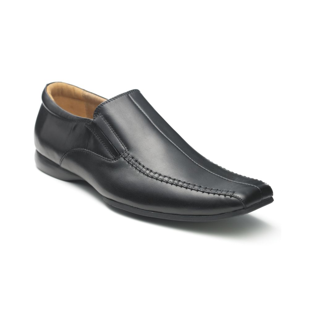 Steve Madden Carano Slipon Dress Shoes in Black for Men | Lyst