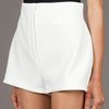 Versace High Waisted Short in White - Lyst