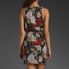 Zimmermann Rebellion Rose Drape Dress in Multicolor (black print) - Lyst