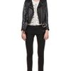 Acne Leather Jacket  in Black - Lyst
