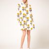 Ashish Ashish Shirt Dress in Marigold Print in Beige (cream) - Lyst