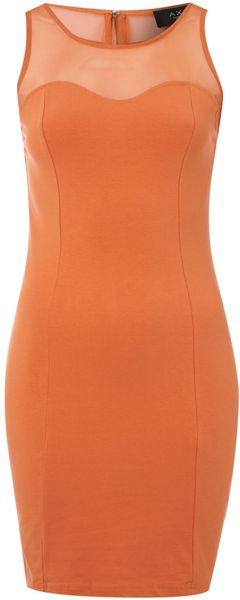  Mesh Bodycon Dress 