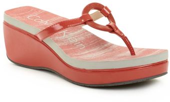  Willow Platform Thong Sandals 