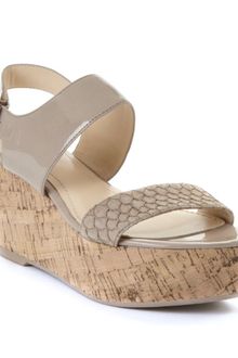 Calvin Klein Lorianne Flatform Sandals - Lyst
