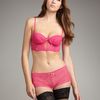 Cosabella Bellissima Cropped Bustier in Pink - Lyst
