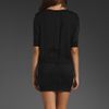 Cut25 Texture Charmeuse Dress in Black (jet) - Lyst