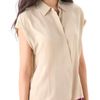Equipment Leandra Blouse in Beige - Lyst