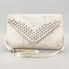 Frye Brooke Stud Envelope Clutch White in Beige (white) - Lyst
