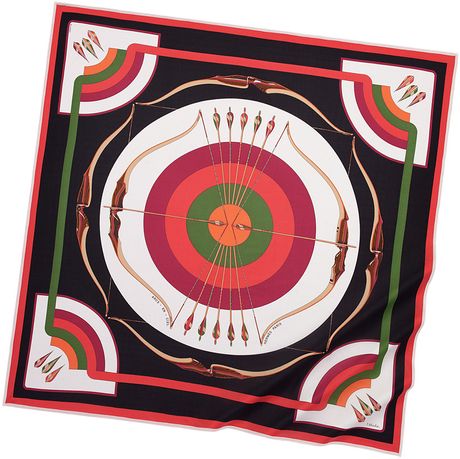 Hermes Scarves Hermès Jersey Silk in Multicolor - Lyst