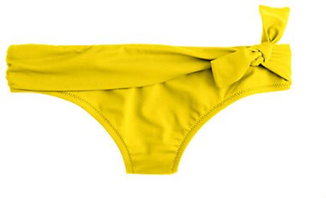 J.crew Belted Bow Bikini in Yellow (dazzling sun) - Lyst