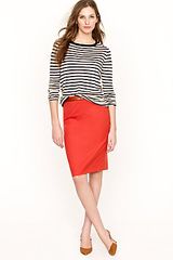J.Crew Pencil Skirt in Super 120s