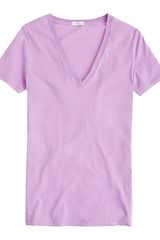 J.Crew Tissue Vneck Classic Tee