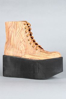 Jeffrey Campbell The Bounce Boot in Wood Print - Lyst