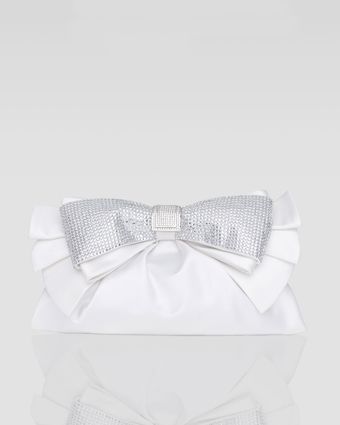 Judith Leiber Valeria Bow Clutch - Lyst