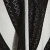 L.a.m.b. Runway Crochet Stripe Cardigan in Whiteblack in Black (white & black) - Lyst