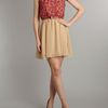 Madam Rage Madam Rage Vintage Bow Belt Dress in Beige - Lyst